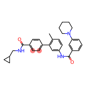 [1,1'-Biphenyl]-4-carboxaMide, N-(cyclopropylMethyl)-2'-Methyl-5'-[[3-(1-piperidinyl)benzoyl]aMino]-