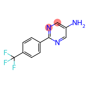 2-(4-(Trifluoromethyl)phenyl)pyrimidin-5-amine