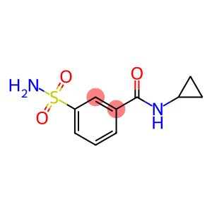 Benzamide, 3-(aminosulfonyl)-N-cyclopropyl-