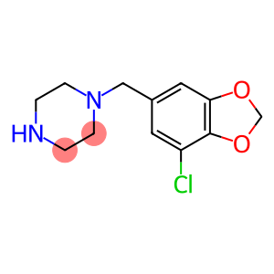 1-((7-Chlorobenzo[d][1,3]dioxol-5-yl)methyl)piperazine