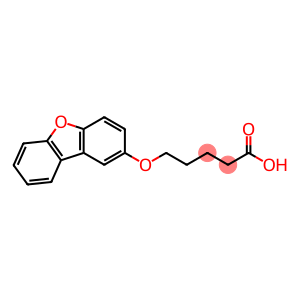 Pentanoic acid, 5-(2-dibenzofuranyloxy)-