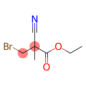 Propanoic acid, 3-bromo-2-cyano-2-methyl-, ethyl ester (9CI)