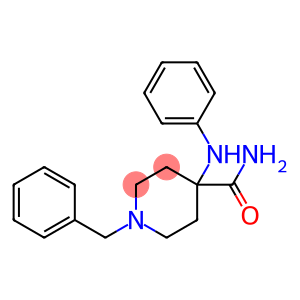 1-Benzyl-4-(phenylamino)piperidine-4-carboxamide