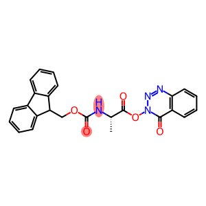 Carbamic acid, [1-methyl-2-oxo-2-[(4-oxo-1,2,3-benzotriazin-3(4H)-yl)oxy]ethyl]-, 9H-fluoren-9-ylmethyl ester, (S)- (9CI)