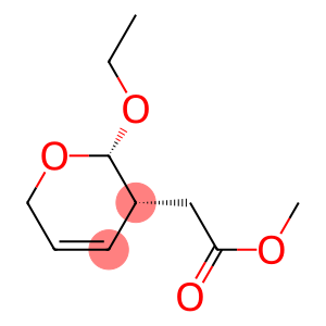 2H-Pyran-3-aceticacid,2-ethoxy-3,6-dihydro-,methylester,(2S-cis)-(9CI)