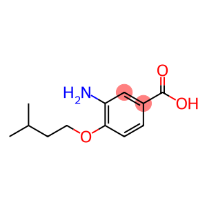 3-Amino-4-(3-methylbutoxy)benzoic acid, 5-Carboxy-2-(isopentyloxy)aniline