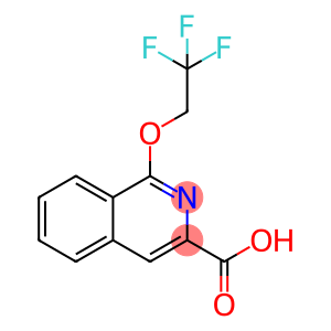 1-(2,2,2-三氟乙氧基)异喹啉-3-羧酸