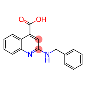 2-(Benzylamino)quinoline-4-carboxylic Acid