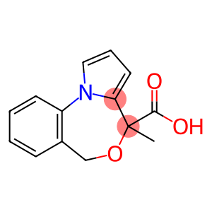 4-甲基-4H,6H-吡咯并[1,2-A][4,1]-苯氧氮杂卓-4-羧酸