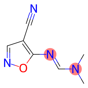 Methanimidamide, N-(4-cyano-5-isoxazolyl)-N,N-dimethyl- (9CI)