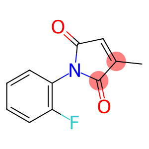 1-(2-fluorophenyl)-3-methyl-2,5-dihydro-1H-pyrrole-2,5-dione