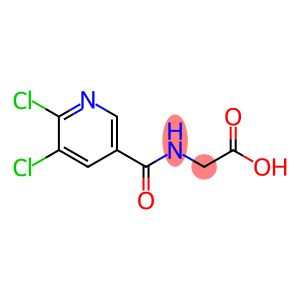 Glycine, N-[(5,6-dichloro-3-pyridinyl)carbonyl]-