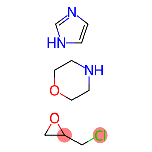 咪唑与吗啉及环氧氯丙烷的聚合物