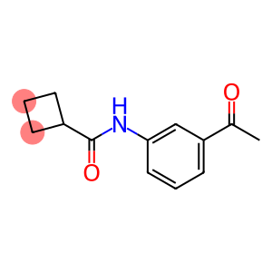 N-(3-乙酰苯基)环丁烷甲酰胺