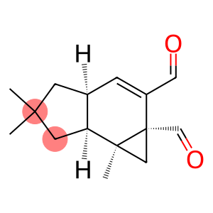 Cycloprop[e]indene-1a,2(1H)-dicarboxaldehyde, 3a,4,5,6,6a,6b-hexahydro-5,5,6b-trimethyl-, (1aR,3aS,6aS,6bS)-