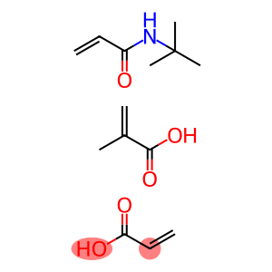 2-Propenoic acid, 2-methyl-, polymer with N-(1,1-dimethylethyl)-2-propenamide and 2-propenoic acid