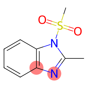 1H-Benzimidazole, 2-methyl-1-(methylsulfonyl)-