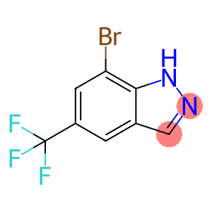 1H-Indazole,7-broMo-5-(trifluoroMethyl)-