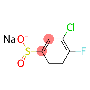 3-Chloro-4-fluorobenzenesulfinic acid sodium salt
