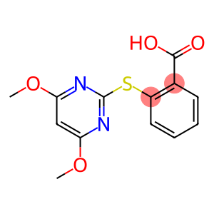 Benzoic acid, 2-[(4,6-dimethoxy-2-pyrimidinyl)thio]-