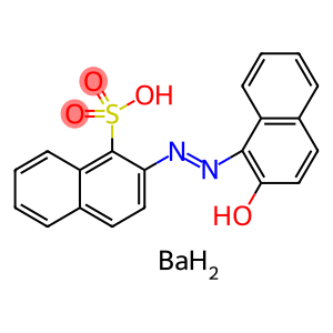barium bis{2-[(2Z)-2-(2-oxonaphthalen-1(2H)-ylidene)hydrazinyl]naphthalene-1-sulfonate}