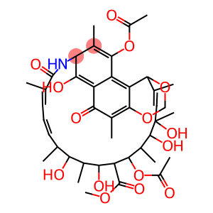 21-O-Acetylstreptovaricinoic acid methyl ester