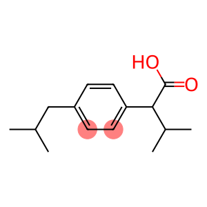 Benzeneacetic acid, -alpha--(1-methylethyl)-4-(2-methylpropyl)- (9CI)