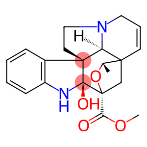 (2β,5α,12β,19α,20S)-6,7-Didehydro-3α,20-epoxy-2-hydroxyaspidospermidine-3-carboxylic acid methyl ester