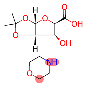 (3aS,5R,6S,6aS)-6-hydroxy-2,2-dimethyltetrahydrofuro[2,3-d][1,3]dioxole-5-carboxylic acid morpholine salt