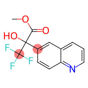methyl 3,3,3-trifluoro-2-hydroxy-2-(6-quinolinyl)propanoate
