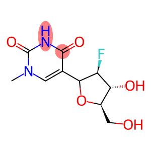 1-methyl-5-(2-deoxy-2-fluoroarabinofuranosyl)uracil