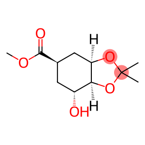 1,3-Benzodioxole-5-carboxylic acid, hexahydro-7-hydroxy-2,2-dimethyl-, methyl ester, (3aR,5R,7R,7aS)-