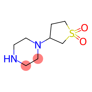 3-哌嗪-1-基硫杂环戊烷1,1-二氧化物