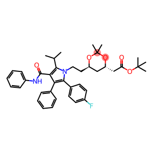 Atorvastatin Acetonide t-Butyl Ester (4S, 6R)-Isomer