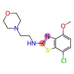 7-Chloro-4-methoxy-N-(2-morpholinoethyl)benzo[d]thiazol-2-amine