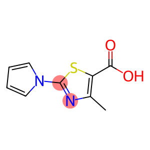 4-methyl-2-pyrrol-1-yl-1,3-thiazole-5-carboxylic acid