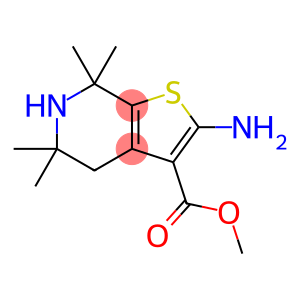 Methyl 2-amino-5,5,7,7-tetramethyl-4,5,6,7-tetrahydrothieno[2,3-c]pyridine-3-carboxylate