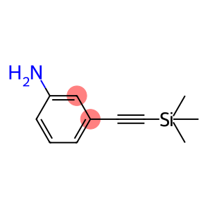 3-(2-Trimethylsilylethynyl) Aniline
