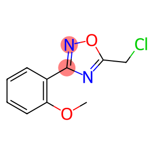 1,2,4-Oxadiazole, 5-(chloromethyl)-3-(2-methoxyphenyl)-