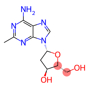 (2R,3S,5R)-5-(6-Amino-2-methyl-9H-purin-9-yl)-2-(hydroxymethyl)tetrahydrofuran-3-ol