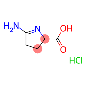 (S)-5-AMINO-3,4-DIHYDRO-2H-PYRROLE-2-CARBOXYLIC ACID HYDROCHLORIDE