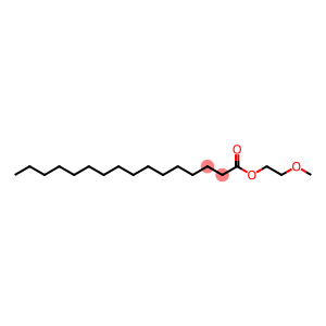 2-甲氧基乙基十六烷酸酯