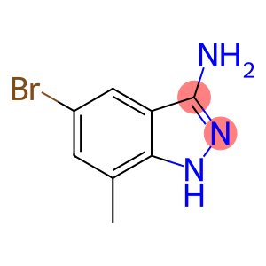 1H-Indazol-3-amine, 5-bromo-7-methyl-