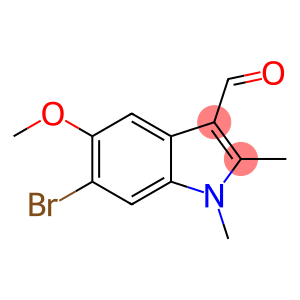6-BROMO-5-METHOXY-1,2-DIMETHYL-1H-INDOLE-3-CARBALDEHYDE