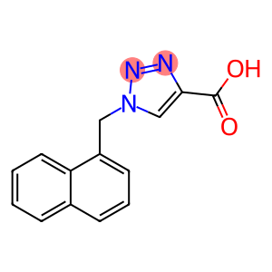1-(1-naphthalenylmethyl)-1H-1,2,3-Triazole-4-carboxylic acid