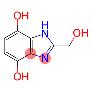 1H-Benzimidazole-4,7-diol,2-(hydroxymethyl)-(9CI)