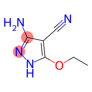 1H-Pyrazole-4-carbonitrile,  3-amino-5-ethoxy-