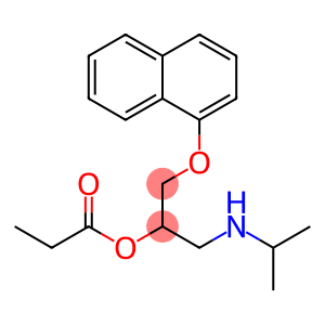 2-Propanol, 1-[(1-methylethyl)amino]-3-(1-naphthalenyloxy)-, 2-propanoate