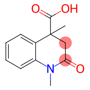 4-Quinolinecarboxylic acid, 1,2,3,4-tetrahydro-1,4-dimethyl-2-oxo-