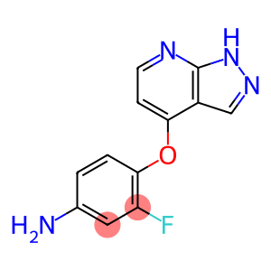 3-Fluoro-4-(1H-pyrazolo[3,4-b]pyridin-4-yloxy)aniline
